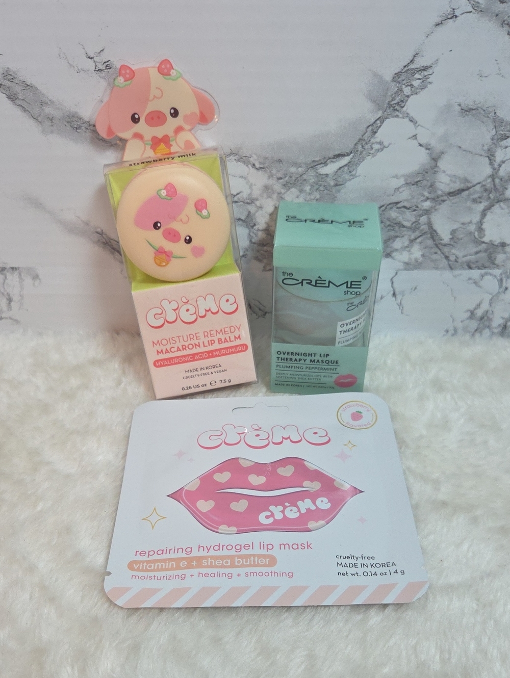 Crème Moisture Remedy Lip Set NWT